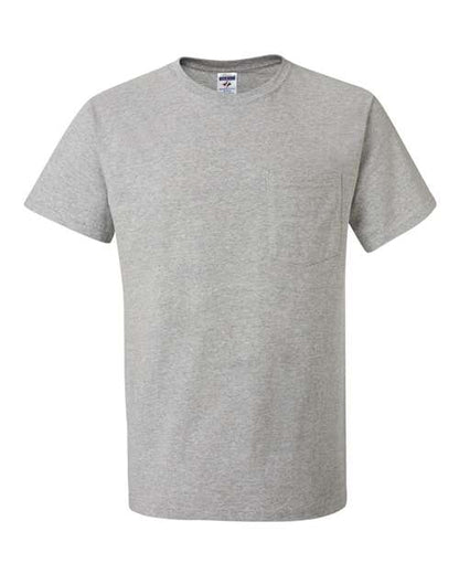 Unisex Dri-Power® 50/50 Pocket T-Shirt -  - 159