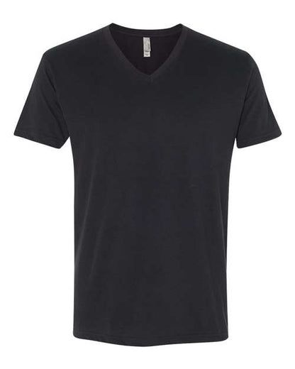 Men's Sueded V-Neck T-Shirt -  - 3498