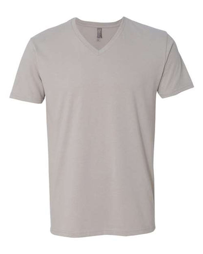 Men's Sueded V-Neck T-Shirt -  - 3498