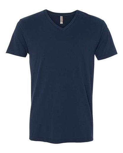 Men's Sueded V-Neck T-Shirt -  - 3498