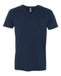 Men's Sueded V-Neck T-Shirt -  - 3498