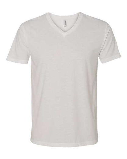 Men's Sueded V-Neck T-Shirt -  - 3498
