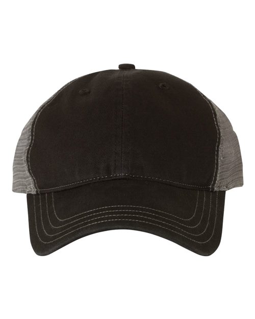Garment-Washed Trucker Cap -  - 4331
