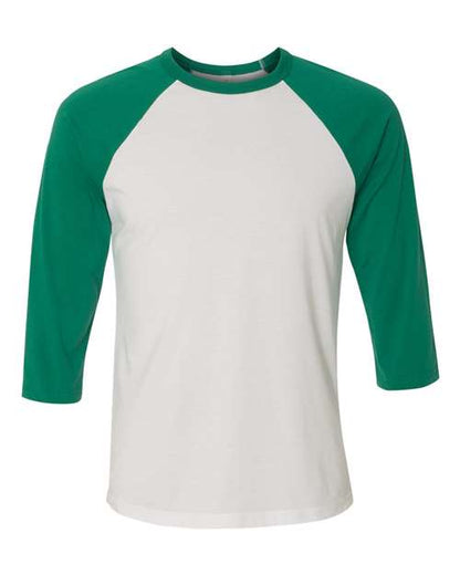 Unisex Three-Quarter Sleeve Baseball Tee -  - 2764