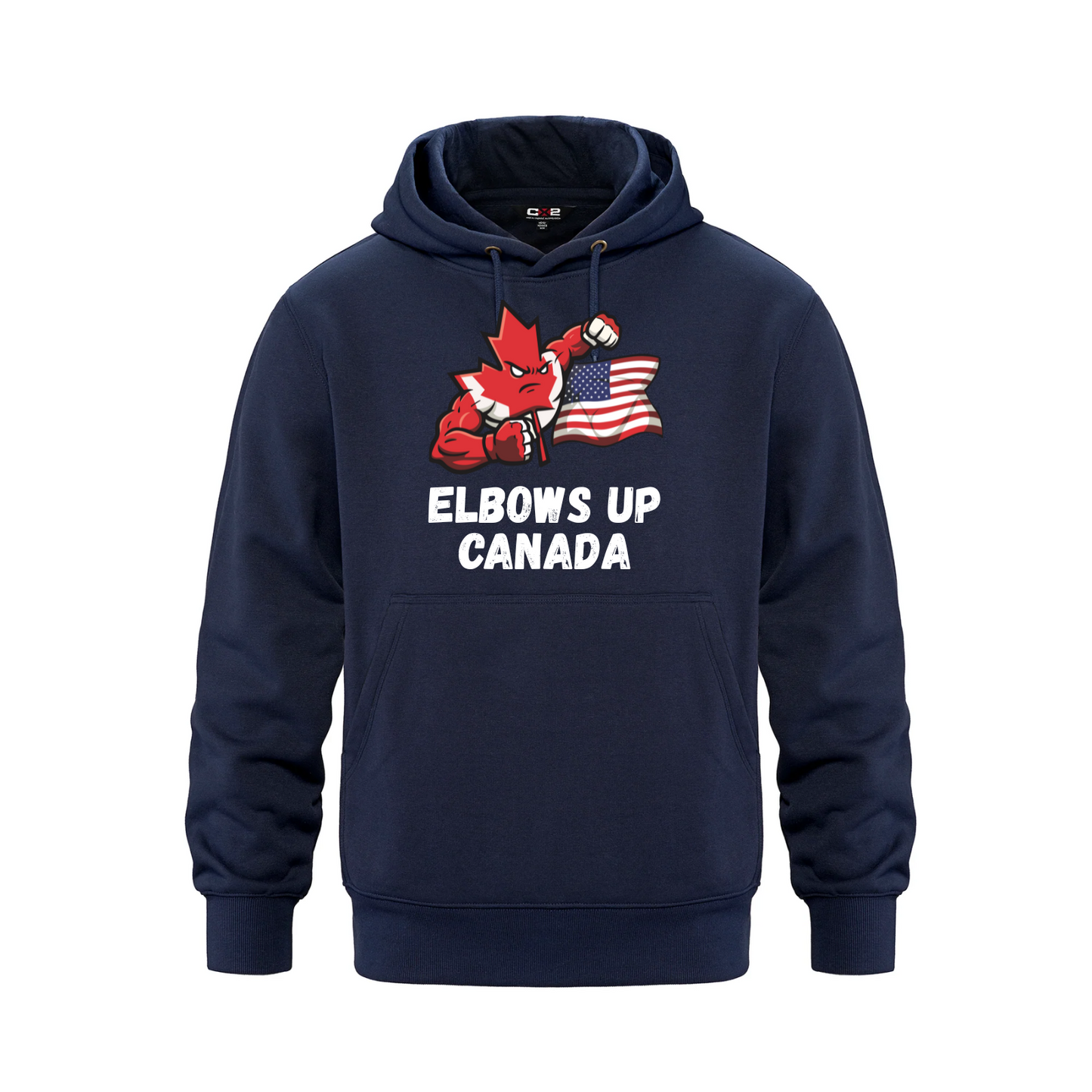 Fortress 320GSM Adult Water Repellent Pullover Hoodie - Elbows Up Canada!