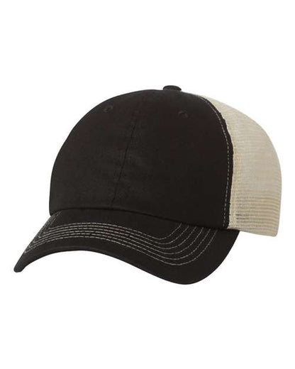 Contrast-Stitch Mesh-Back Cap -  - 2002