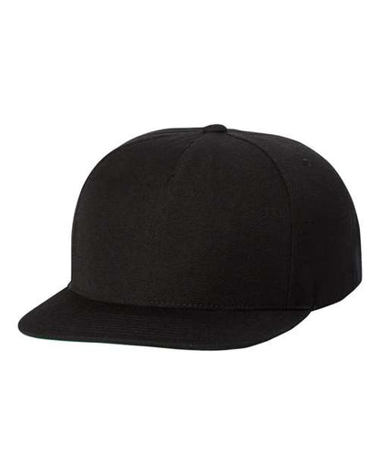 Premium Five-Panel Snapback Cap -  - 3782