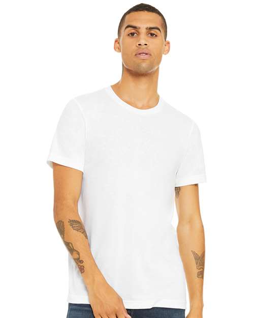 Triblend Tee - Solid White Triblend