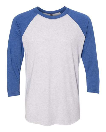 Unisex Triblend Three-Quarter Raglan T-Shirt -  - 3896