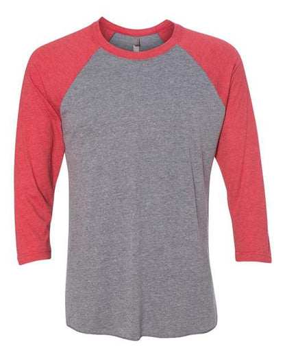 Unisex Triblend Three-Quarter Raglan T-Shirt -  - 3896