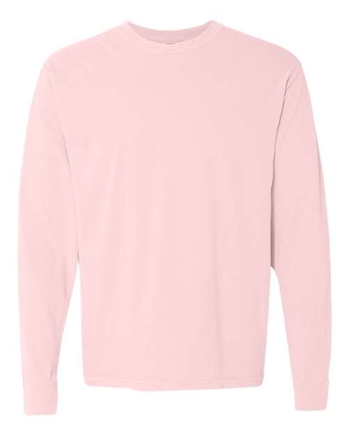 Garment-Dyed Heavyweight Long Sleeve T-Shirt - Blossom