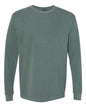Unisex Garment-Dyed Heavyweight Long Sleeve T-Shirt - Blue Spruce -  - 2217