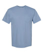 Unisex Garment-Dyed Heavyweight Pocket T-Shirt - Washed Denim -  - 1963