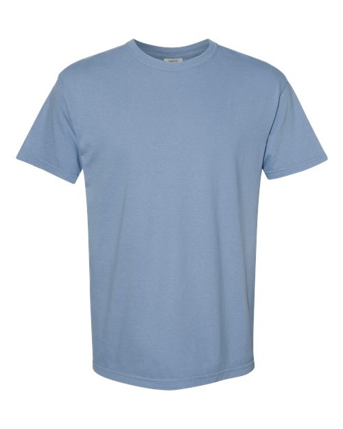 Unisex Garment-Dyed Heavyweight T-Shirt - Washed Denim -  - 1822