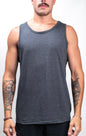 47292 - Men’s Tank Top - Charcoal Heather / S - CLOSE