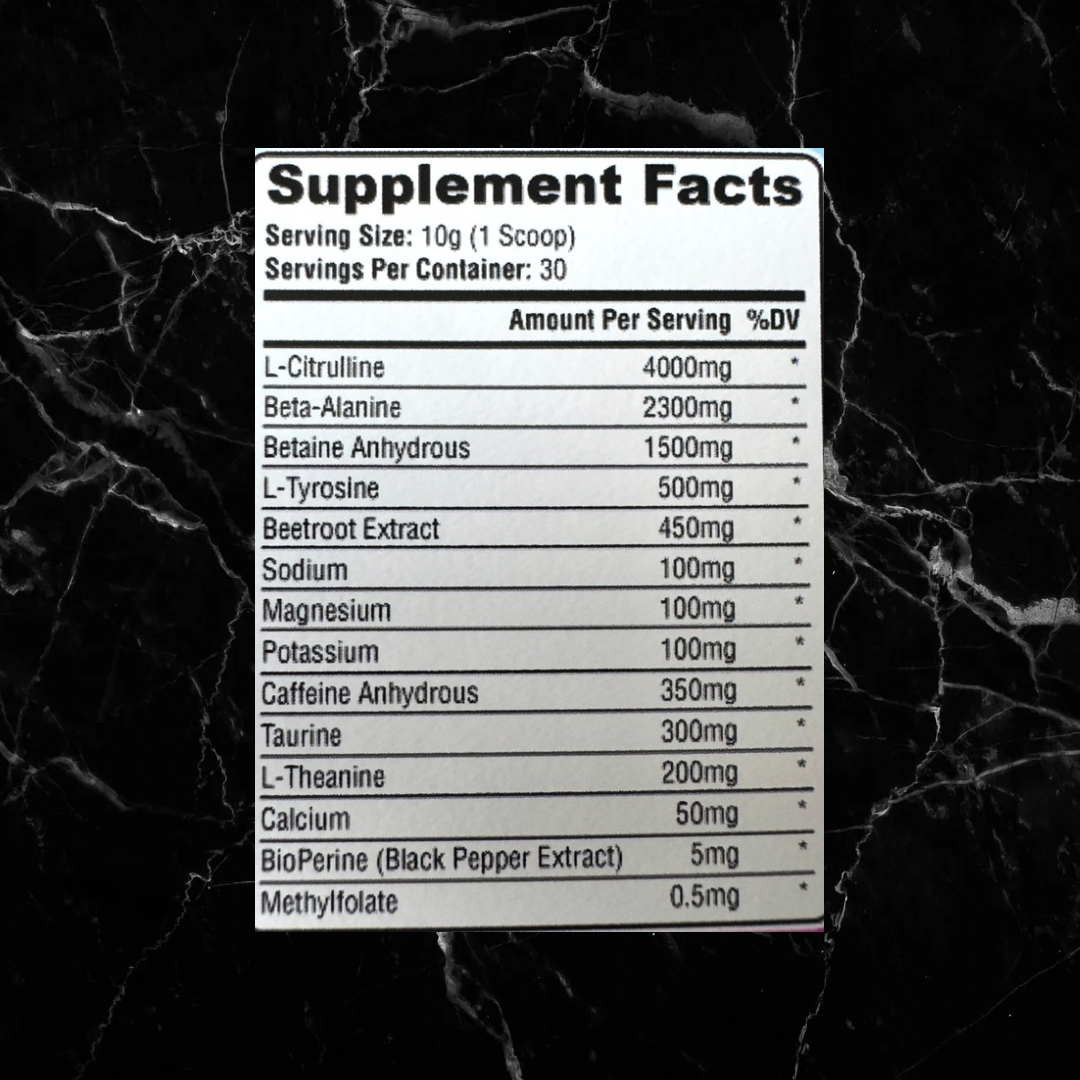 BulkBully Pre-Workout - BerryLicious *GOING TO THE VAULT*