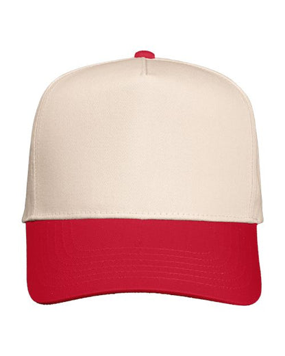 Five-Panel Twill Cap -  - 487