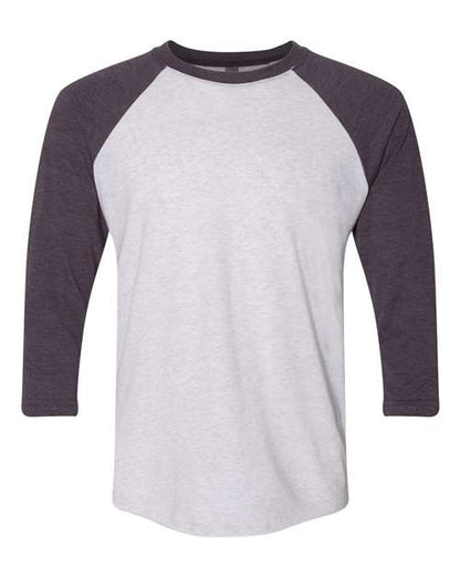 Unisex Triblend Three-Quarter Raglan T-Shirt -  - 3896