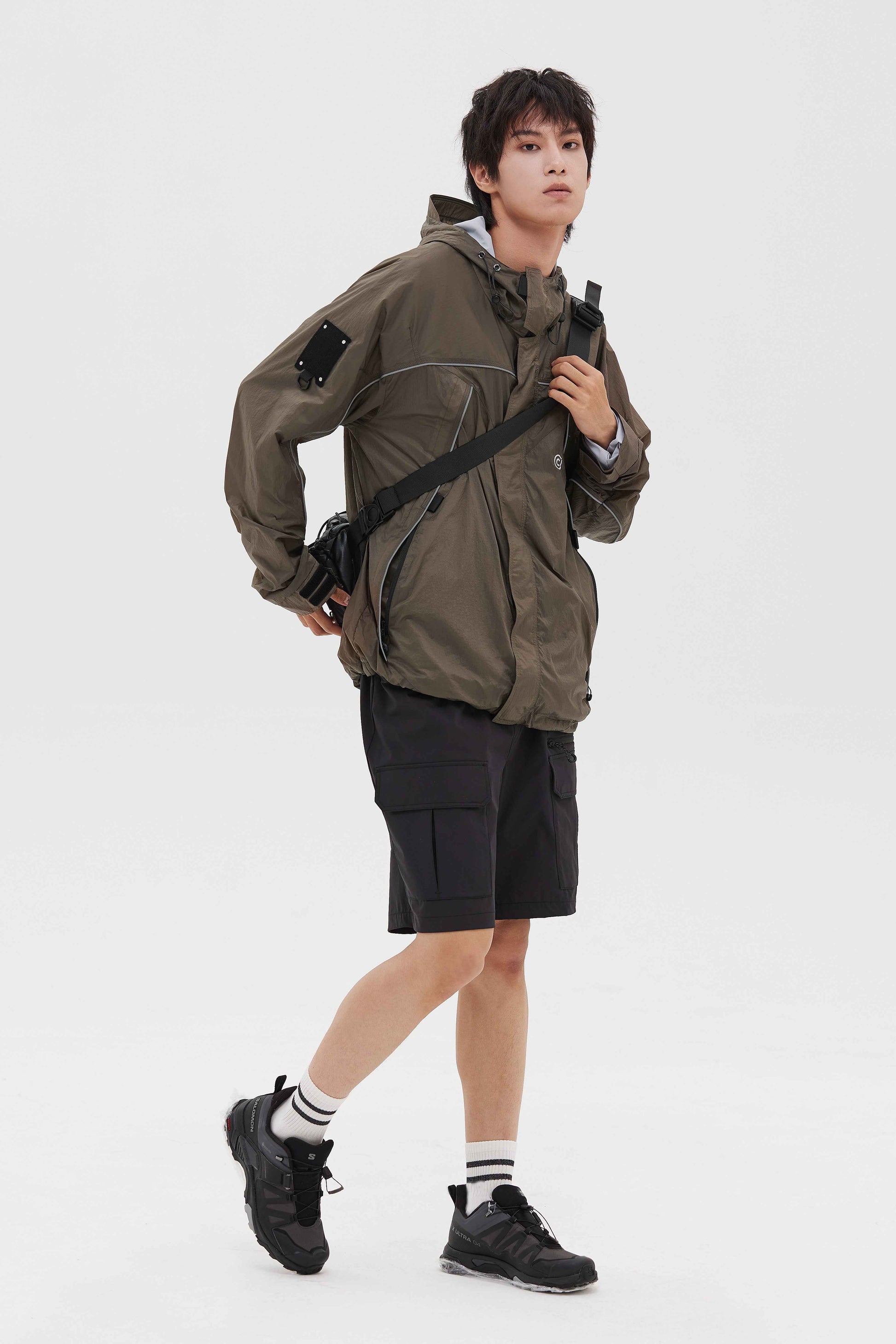 Stone Unisex Water Repellent Outdoor Jacket