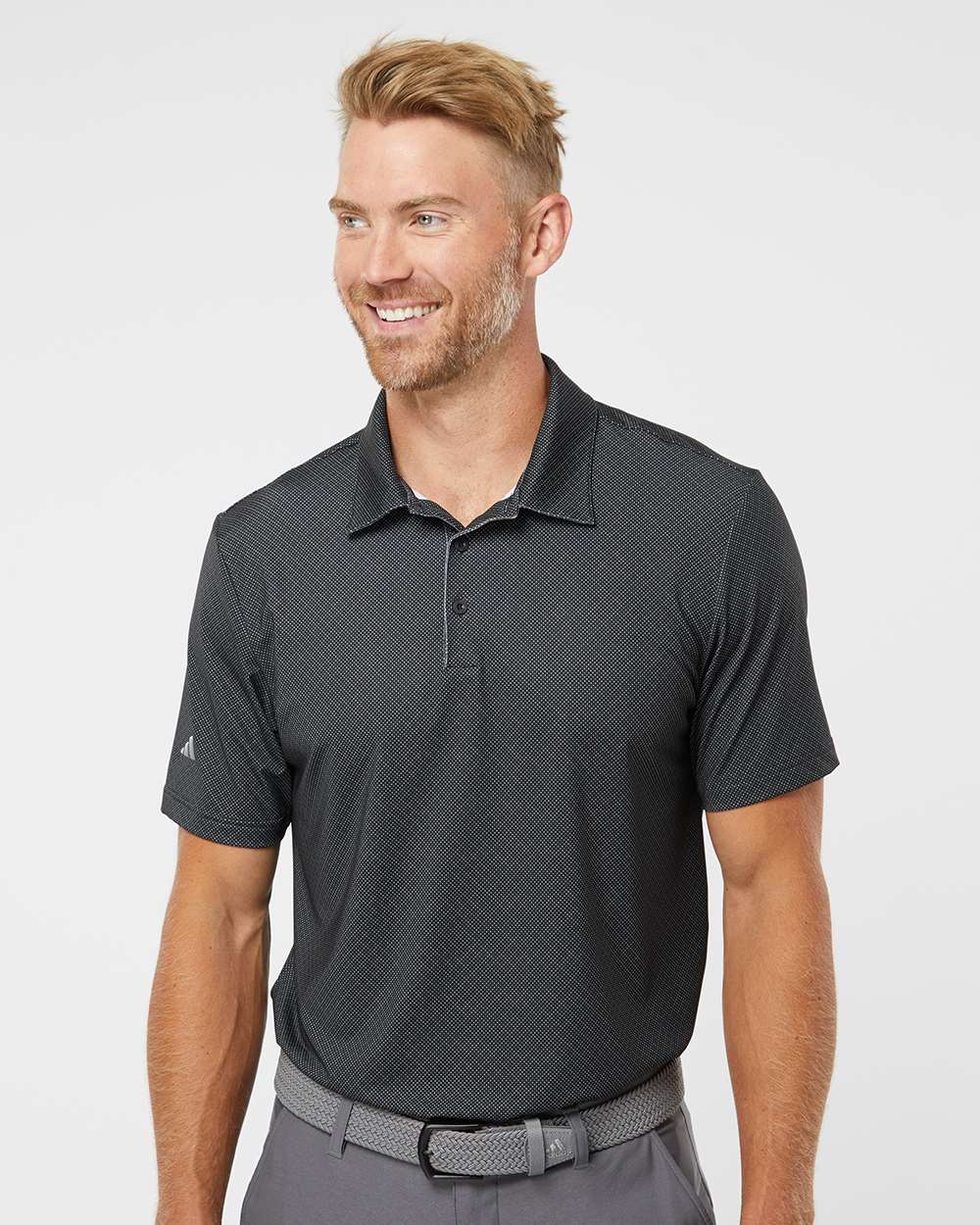 Adidas Diamond Dot Print Polo A498