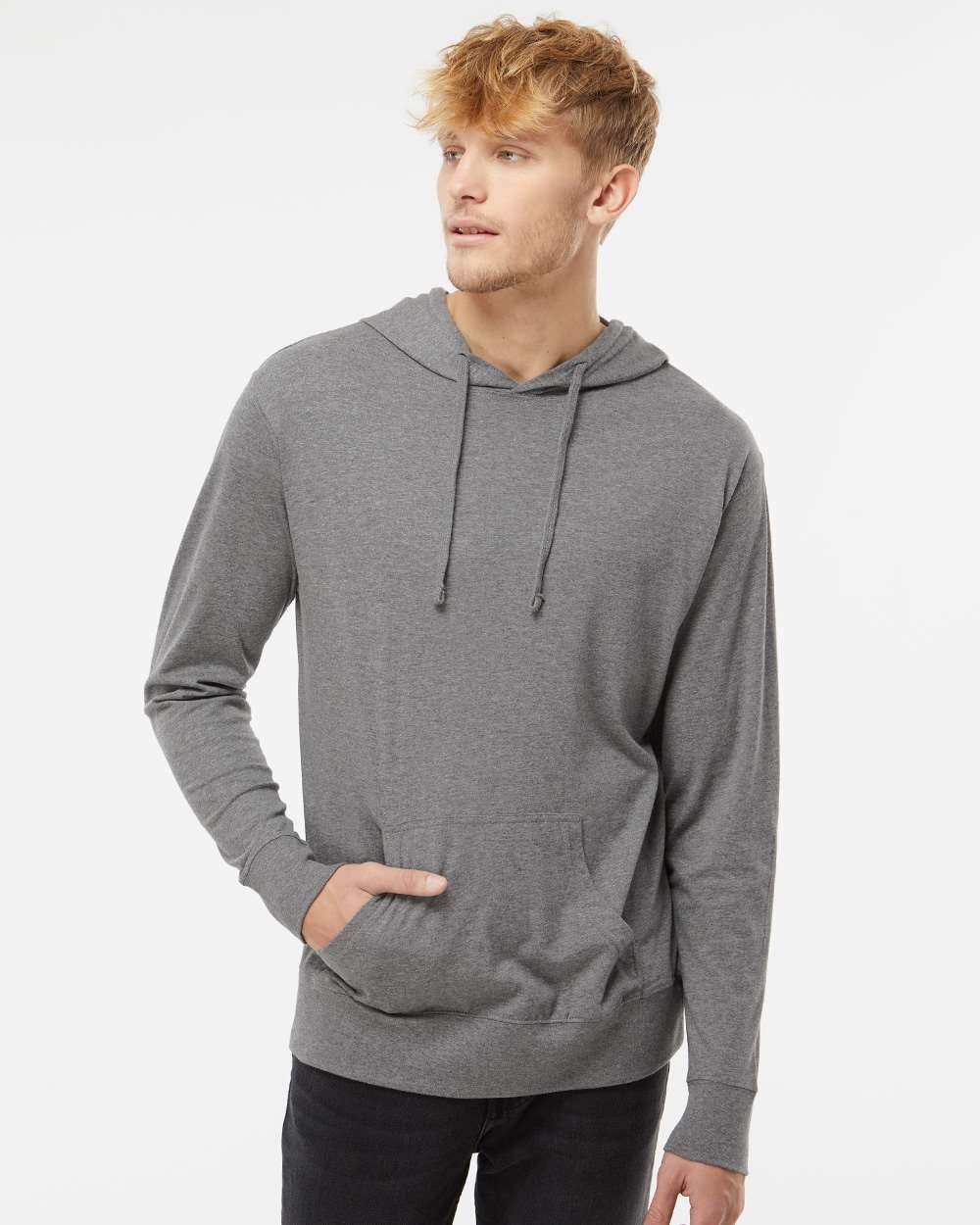 Independent Trading Co. Lightweight Hooded Pullover T-Shirt SS150J