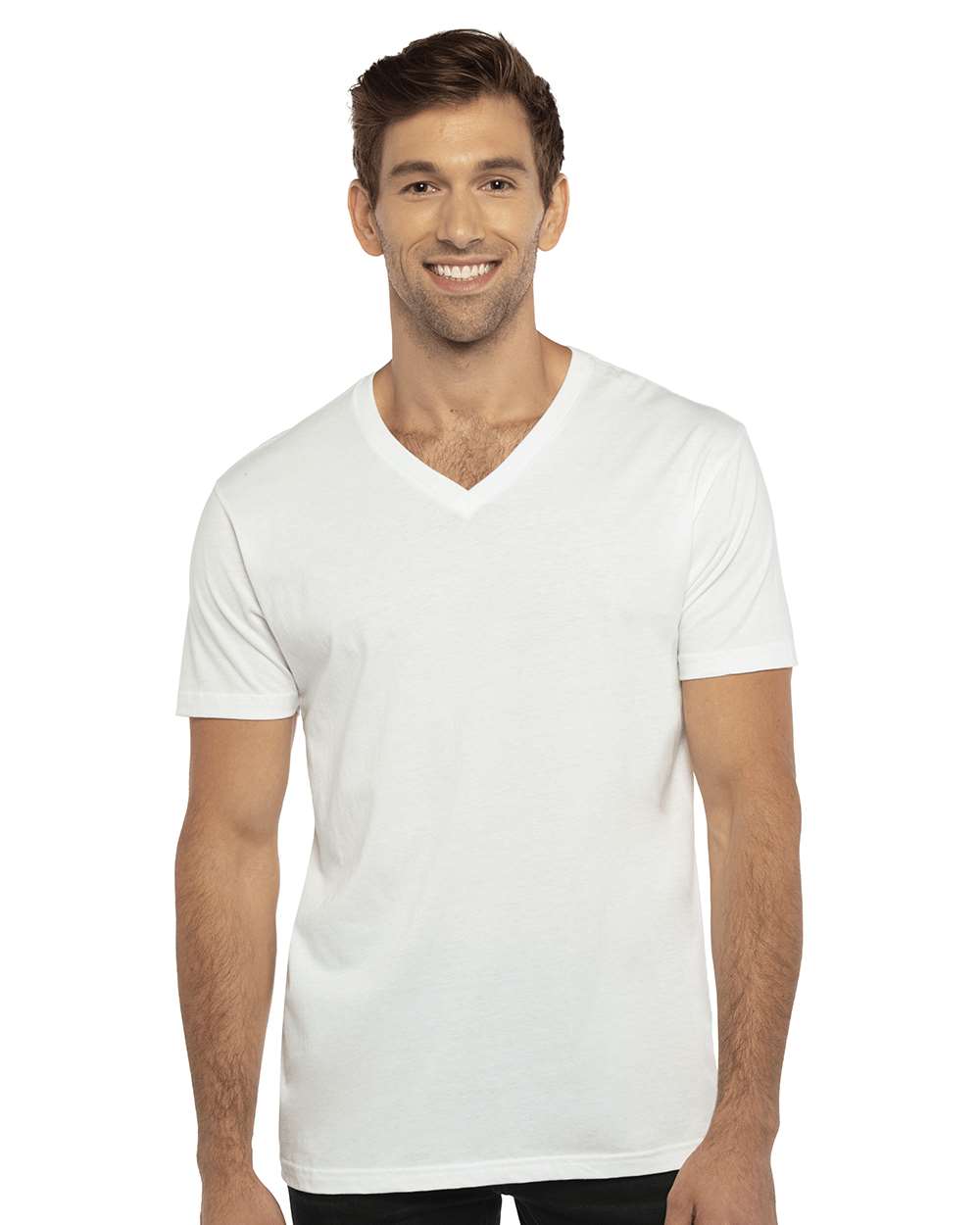 Next Level Cotton V-Neck T-Shirt 3200