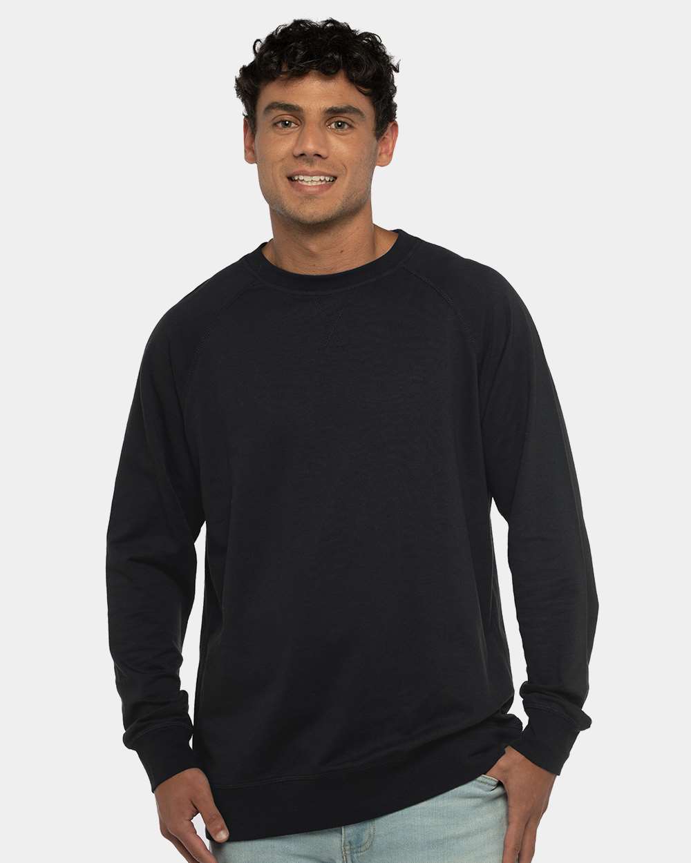 Next Level Laguna Raglan Crewneck Sweatshirt 9000