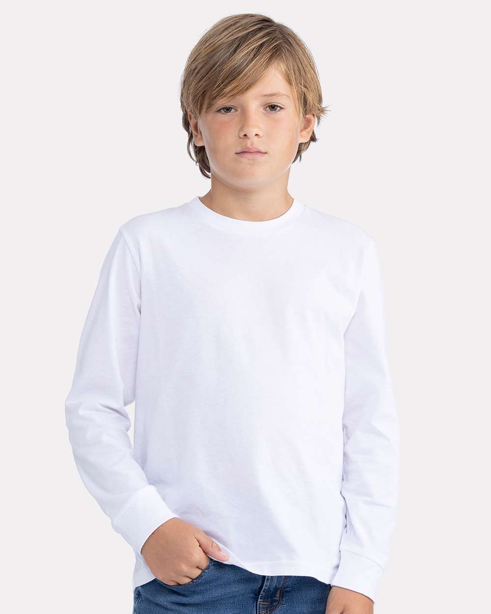 Next Level Youth Cotton Long Sleeve T-Shirt 3311