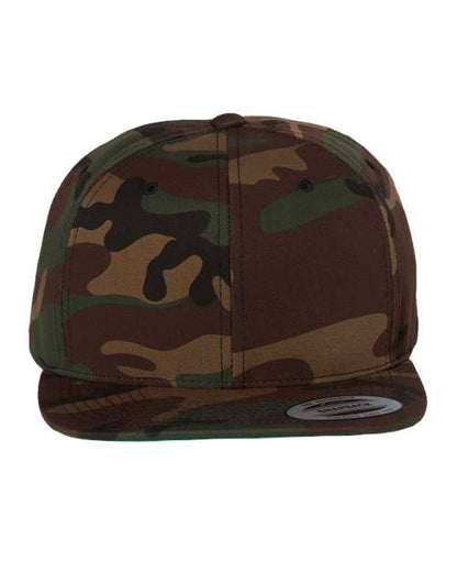 Premium Flat Bill Snapback Cap -  - 2293