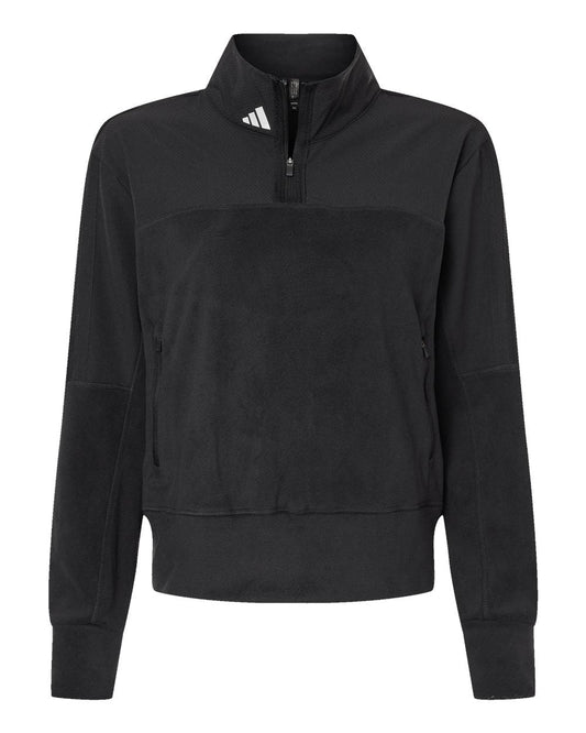 Adidas Women's Fleece Quarter-Zip Pullover A601