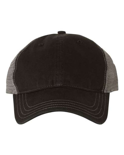 Garment-Washed Trucker Cap -  - 4331