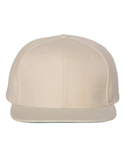 Melton Wool Blend Snapback Cap -  - 4339