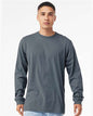 Unisex Jersey Long Sleeve Tee - Steel Blue -  - 123