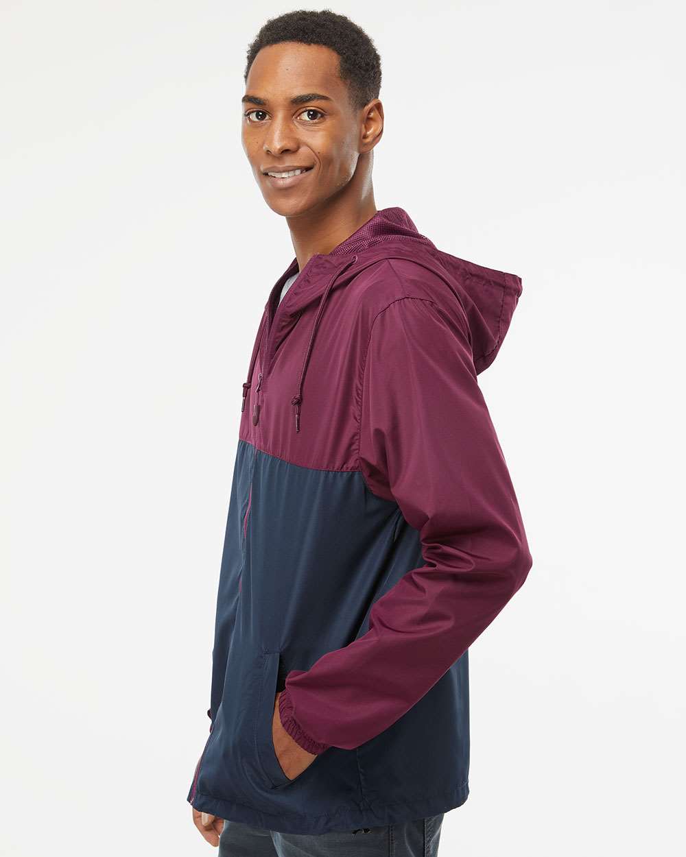 Independent Trading Co. Lightweight Windbreaker Full-Zip Jacket EXP54LWZ