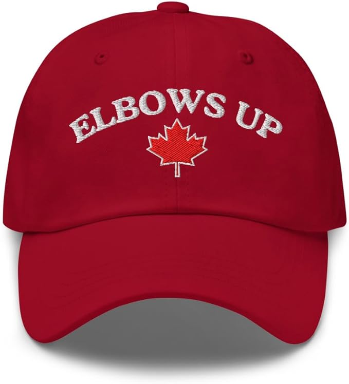 Elbows Up Canada Snapback Hat