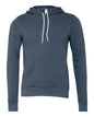 Unisex Sponge Fleece Hoodie Sweatshirt - Heather Navy -  - 2768