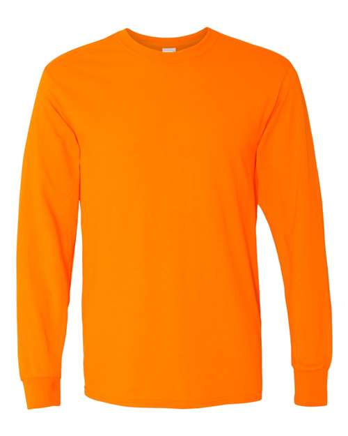 Heavy Cotton™ Long Sleeve T-Shirt - Safety Orange