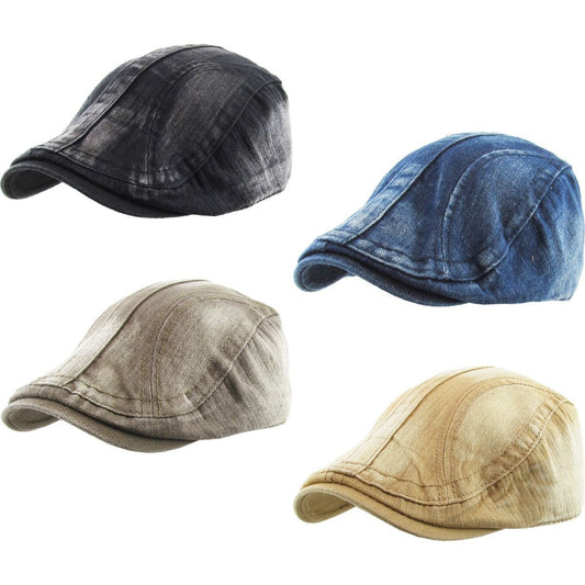 IVY Hat -K206 Washed Denim Multi-Coloured Adjustable - Ivy