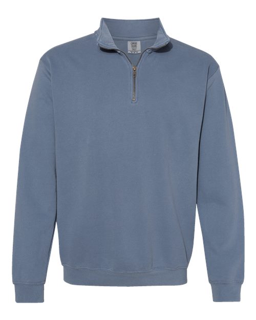 Unisex Garment-Dyed Quarter-Zip Sweatshirt -  - 4735 - Toronto Screen Printing- Color
