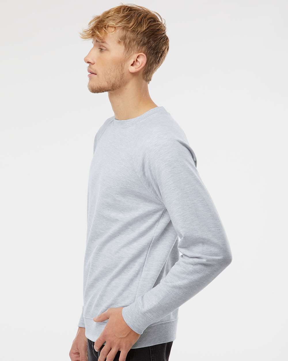 Independent Trading Co. Icon Lightweight Loopback Terry Crewneck Sweatshirt SS1000C