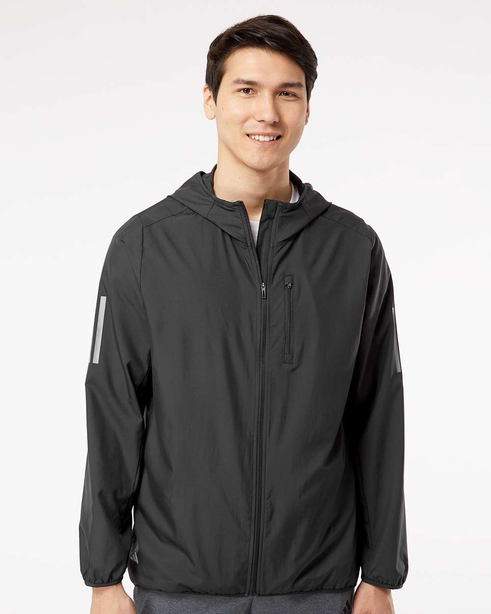 Adidas Hooded Full-Zip Windbreaker A524