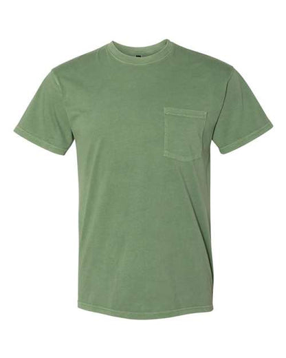 Unisex Inspired Dye Pocket T-Shirt -  - 4863