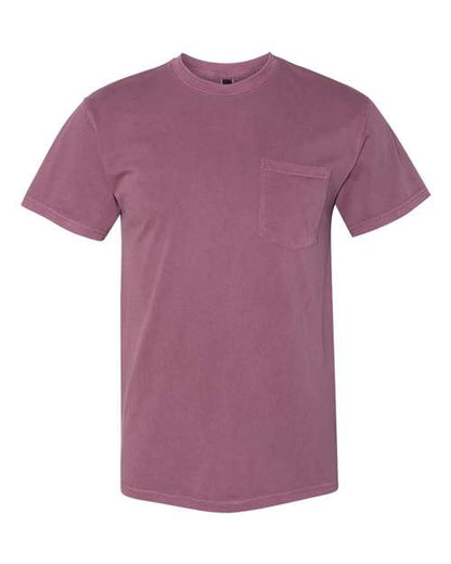 Unisex Inspired Dye Pocket T-Shirt -  - 4863