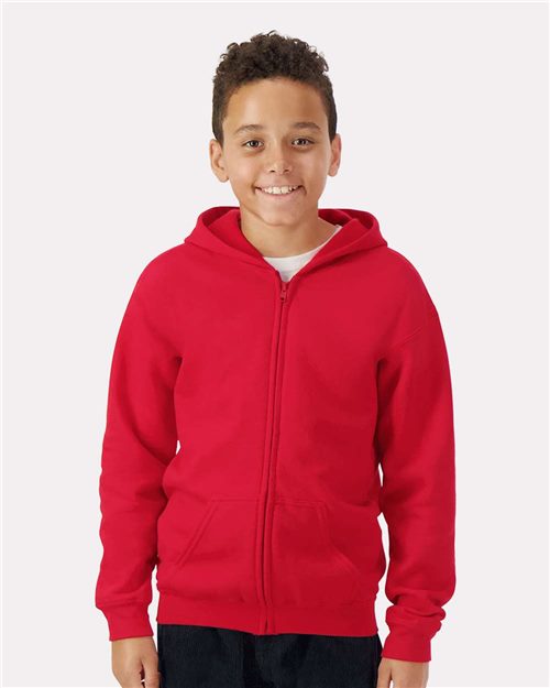 Youth Heavy Blend™ Full-Zip Hooded Sweatshirt -  - 562