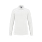 S05738 - Birdie - Ladies Long Sleeve Pique Mesh Polo - White / XS - Polos