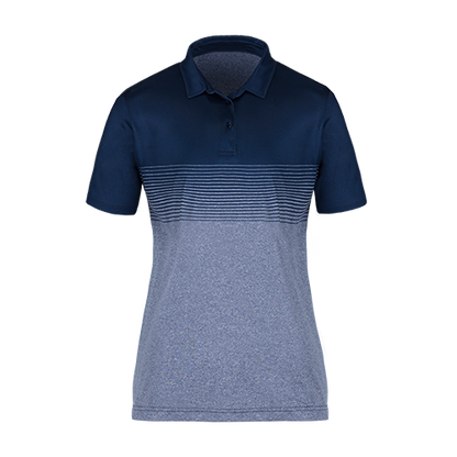 S05806 - Ralph - Ladies Printed Polo - Navy/Navy / XS / Polos