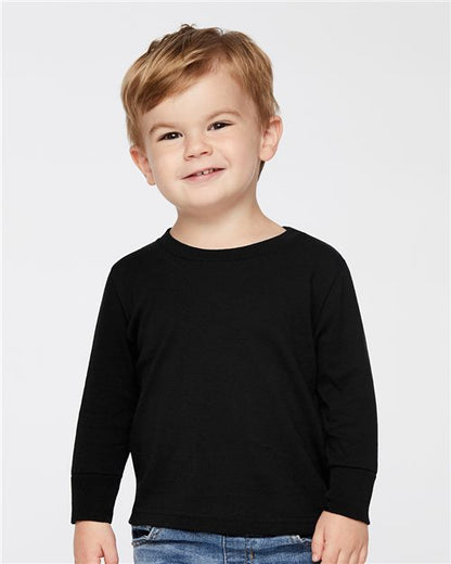 Toddler Cotton Jersey Long Sleeve Tee -  - 584