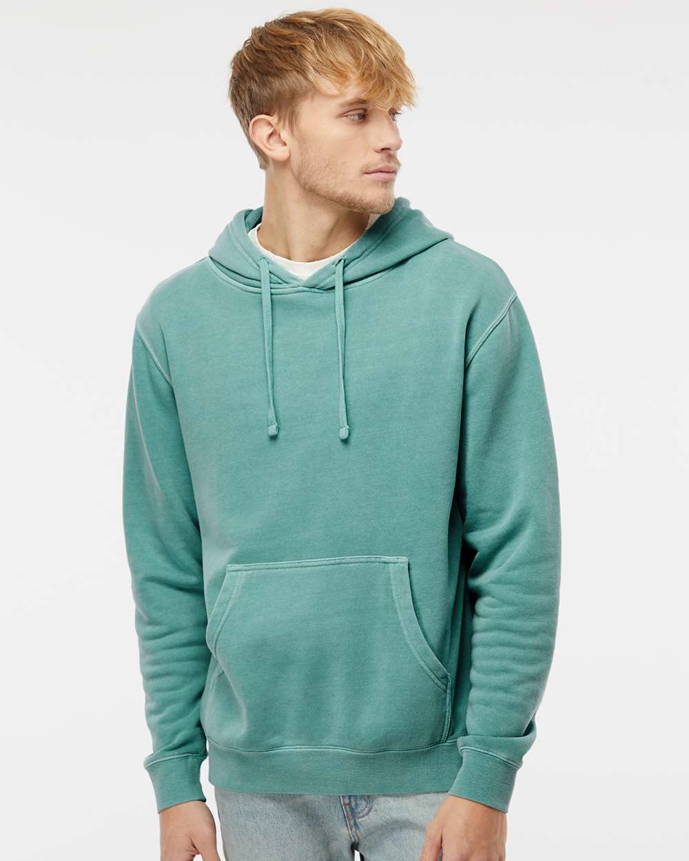 Independent Trading Co. Midweight Pigment-Dyed Hooded Sweatshirt PRM4500