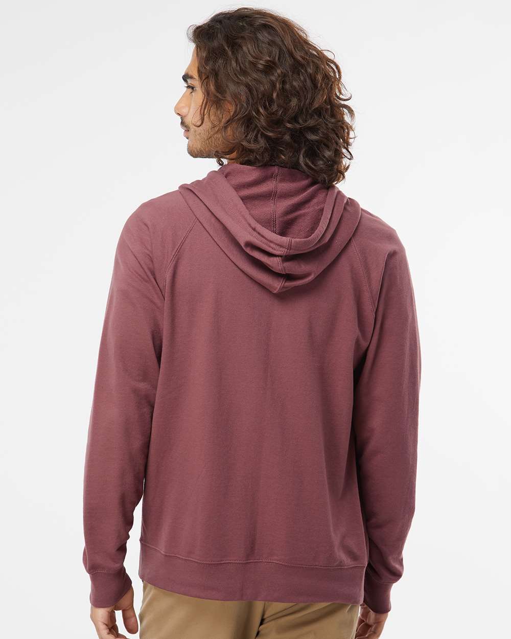 Independent Trading Co. Icon Lightweight Loopback Terry Full-Zip Hooded Sweatshirt SS1000Z