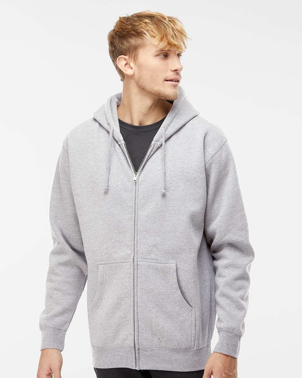 Independent Trading Co. Heavyweight Full-Zip Hooded Sweatshirt (IND4000Z)